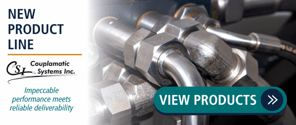 New product line: Couplamatic a series. View the brochure for more information